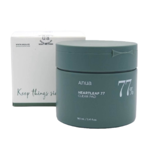 Anua 
Heartleaf 77%, Clear Pad, 5.41 fl oz (160 ml)