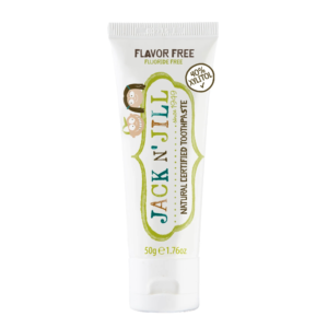 Jack n' JillNatural Certified Toothpaste, 6 Months+, Flavor Free, 1.76 oz (50g)