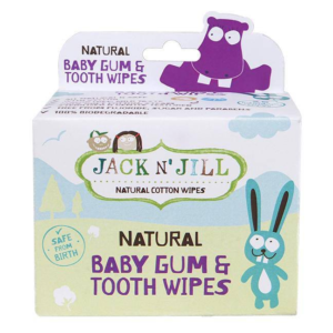Jack n' JillNatural Baby Gum & Tooth Wipes, 25 Wipes