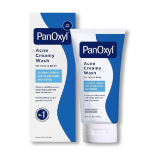 PanOxylAcne creamy Wash, For Face & Body, 6 oz (170 g)