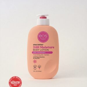 EOS Shea Butter, 24H Moisture Body Lotion, Pink Champagne (473 ) ml.
