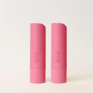EOS 100% Natural Organic Lip Balm , strawberry sorbet , 2 Pack.
