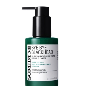 SOME BY MI , Bye Bye Blackhead 30 days Miracle Green Tea Tox Bubble Cleanser.